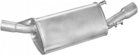 Глушник (задня частина) алюмінієва сталь 17265
