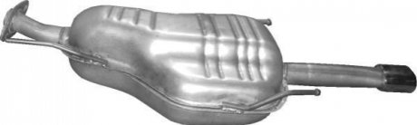 Глушитель (задняя часть) алюминизированная сталь POLMOSTROW 1726 (фото 1)
