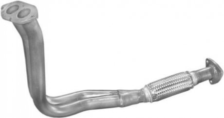 Глушитель (передняя часть) алюминизированная сталь POLMOSTROW 17310 (фото 1)