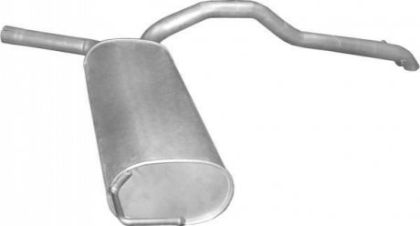Глушитель (задняя часть) алюминизированная сталь 17320