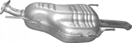 Глушитель (задняя часть) алюминизированная сталь POLMOSTROW 17327 (фото 1)