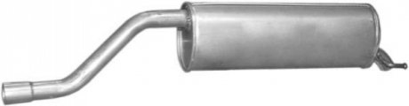 Глушник (задня частина) алюмінієва сталь 17342