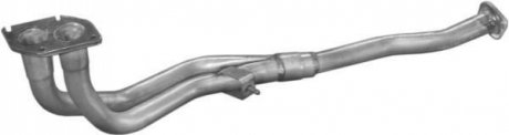 Глушитель (передняя часть) алюминизированная сталь POLMOSTROW 17.515 (фото 1)