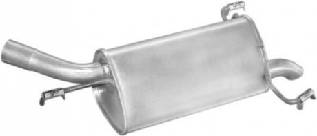 Глушитель (задняя часть) алюминизированная сталь POLMOSTROW 17532 (фото 1)