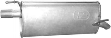 Глушник (задня частина) алюмінієва сталь 17.622