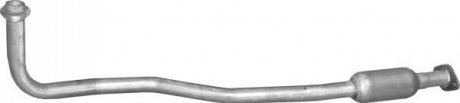 Глушитель, алюм. сталь, середн. часть Opel Vectra B 1.6 96-02 (17.631) Polmostro 17631