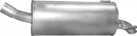 Глушитель (задняя часть) алюминизированная сталь POLMOSTROW 17.638 (фото 1)