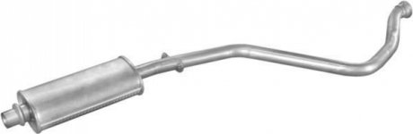 Глушитель, алюм. сталь, середн. часть Peugeot 306 1.8i 16S kat 93-98 (19.58) Pol 1958