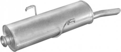 Глушитель (задняя часть) алюминизированная сталь POLMOSTROW 1961 (фото 1)