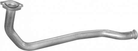 Глушник (передня частина) алюмінієва сталь POLMOSTROW 21301 (фото 1)
