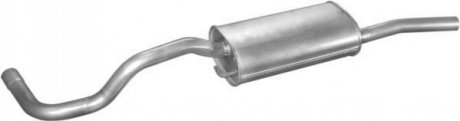 Глушитель (задняя часть) алюминизированная сталь POLMOSTROW 2314 (фото 1)