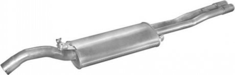 Глушитель (задняя часть) алюминизированная сталь POLMOSTROW 2342 (фото 1)