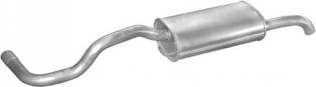 Глушитель (задняя часть) алюминизированная сталь POLMOSTROW 2360 (фото 1)