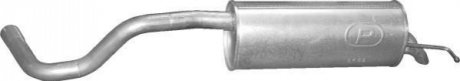 Глушитель (задняя часть) алюминизированная сталь POLMOSTROW 2469 (фото 1)