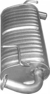 Глушитель (задняя часть) алюминизированная сталь POLMOSTROW 2558 (фото 1)