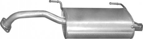 Глушник (задня частина) алюмінієва сталь 2604