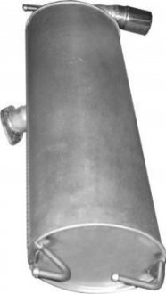 Глушник (задня частина) алюмінієва сталь 26202