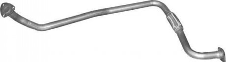 Глушник (передня частина) алюмінієва сталь POLMOSTROW 26207 (фото 1)
