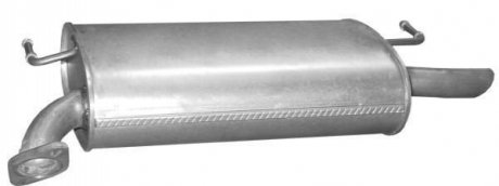 Глушник (задня частина) алюмінієва сталь 26299