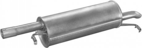 Глушитель (задняя часть) алюминизированная сталь POLMOSTROW 30246 (фото 1)
