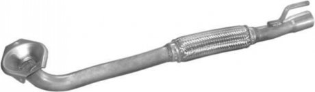 Глушитель (передняя часть) алюминизированная сталь POLMOSTROW 30380 (фото 1)