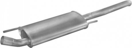 Глушитель (задняя часть) алюминизированная сталь 30.89