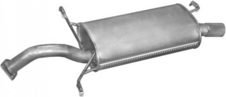 Глушник (задня частина) алюмінієва сталь 31251