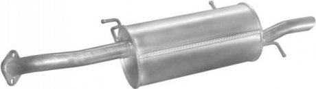 Глушитель (задняя часть) алюминизированная сталь POLMOSTROW 4702 (фото 1)