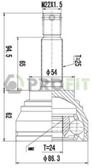 ШРУС 2710-1332