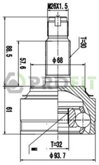 ШРУС 2710-3016