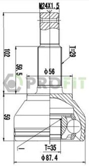 ШРУС 2710-3022