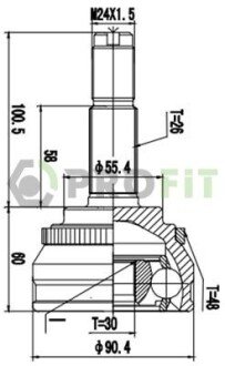 ШРУС 2710-3052