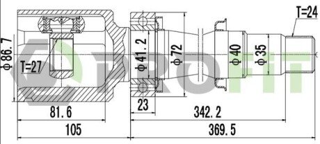 ШРУС 2810-2044