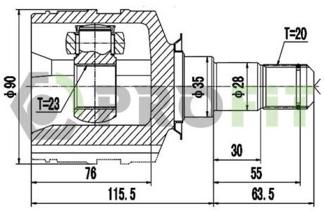 ШРУС 2810-2088