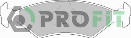 Дисковые тормозные колодки (передние) PROFIT 5000-0206 (фото 1)