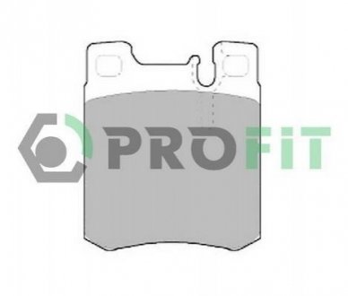 Дисковые тормозные колодки (задние) PROFIT 5000-0799 (фото 1)