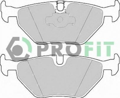 Дискові гальмівні колодки (задні) PROFIT 5000-1075 (фото 1)