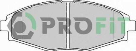 Дисковые тормозные колодки (передние) PROFIT 5000-1337 (фото 1)