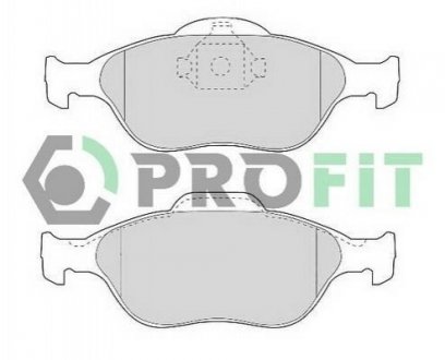 Дисковые тормозные колодки (передние) PROFIT 5000-1394 (фото 1)