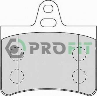 Дисковые тормозные колодки (задние) PROFIT 5000-1413 (фото 1)