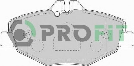 Дисковые тормозные колодки (передние) PROFIT 5000-1414 (фото 1)