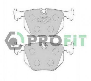 Дисковые тормозные колодки (задние) PROFIT 5000-1483 (фото 1)