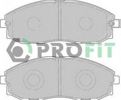 Дисковые тормозные колодки (передние) PROFIT 5000-1498 (фото 1)