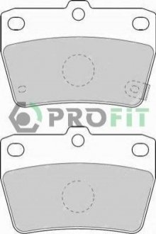 Дисковые тормозные колодки (задние) PROFIT 5000-1531 (фото 1)