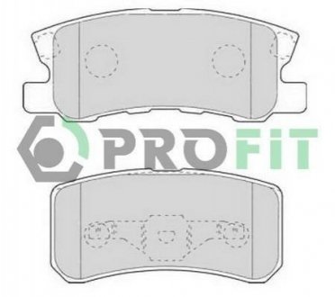Дисковые тормозные колодки (задние) PROFIT 5000-1604 (фото 1)