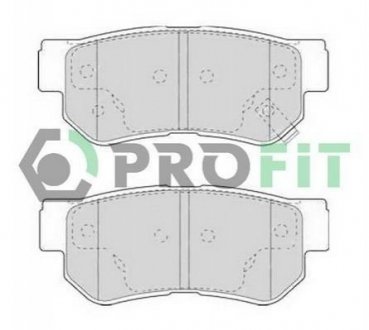 Дискові гальмівні колодки (задні) PROFIT 5000-1606 (фото 1)