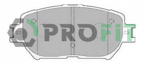 Дискові гальмівні колодки (передні) PROFIT 5000-1620 (фото 1)