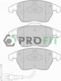 Дисковые тормозные колодки (передние) PROFIT 5000-1641 (фото 1)
