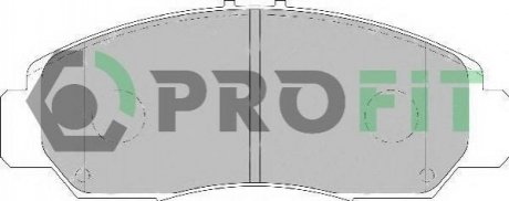 Дисковые тормозные колодки (передние) PROFIT 5000-1669 (фото 1)