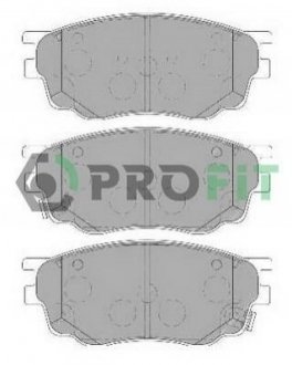 Дискові гальмівні колодки (передні) PROFIT 5000-1707 (фото 1)